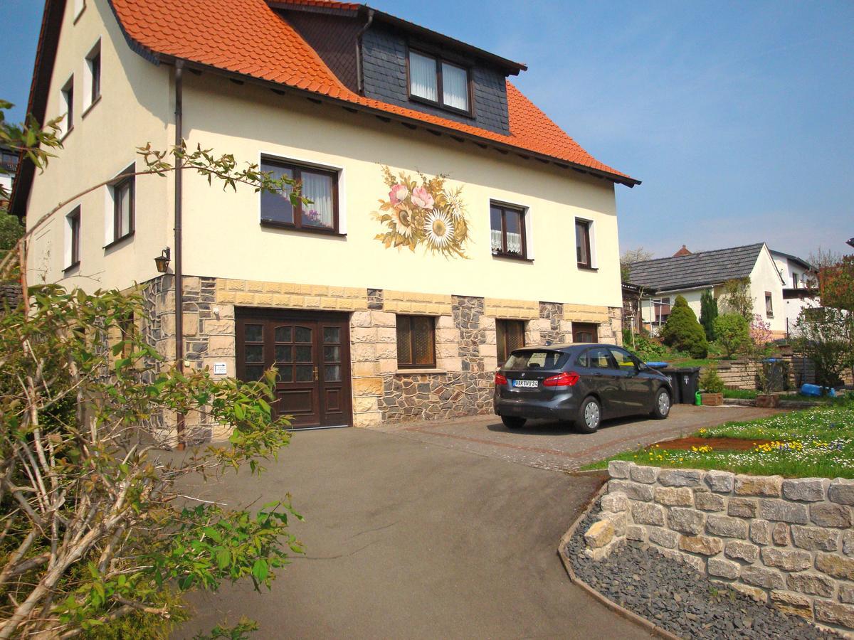 Lovely Holiday Home In The Thuringian Forest With Roof Terrace And Great View Bad Liebenstein Exterior photo