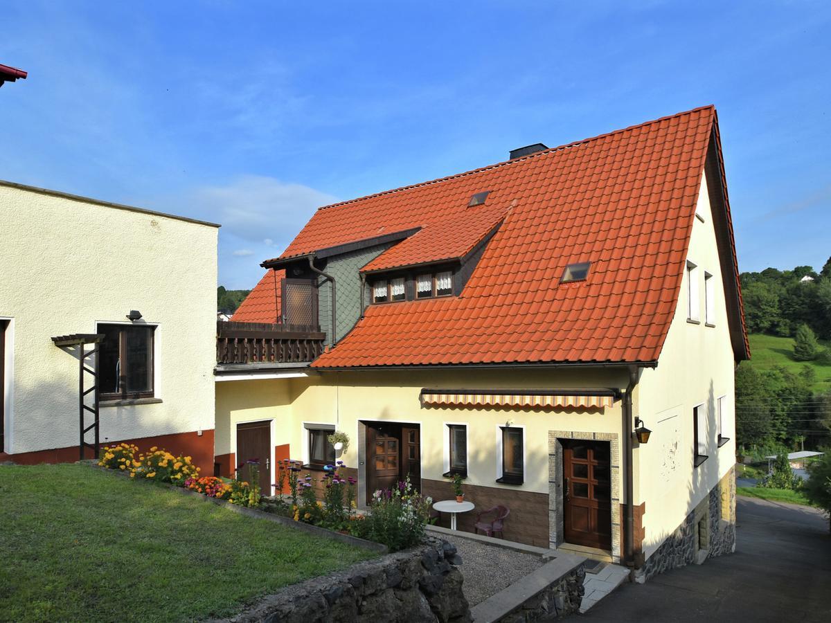 Lovely Holiday Home In The Thuringian Forest With Roof Terrace And Great View Bad Liebenstein Exterior photo